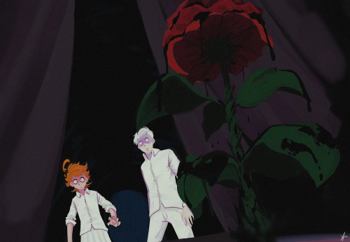 lordsapathy:WEEK 27 - The Promised Neverland“Surrounded by a forest and a gated entrance, the Grace 