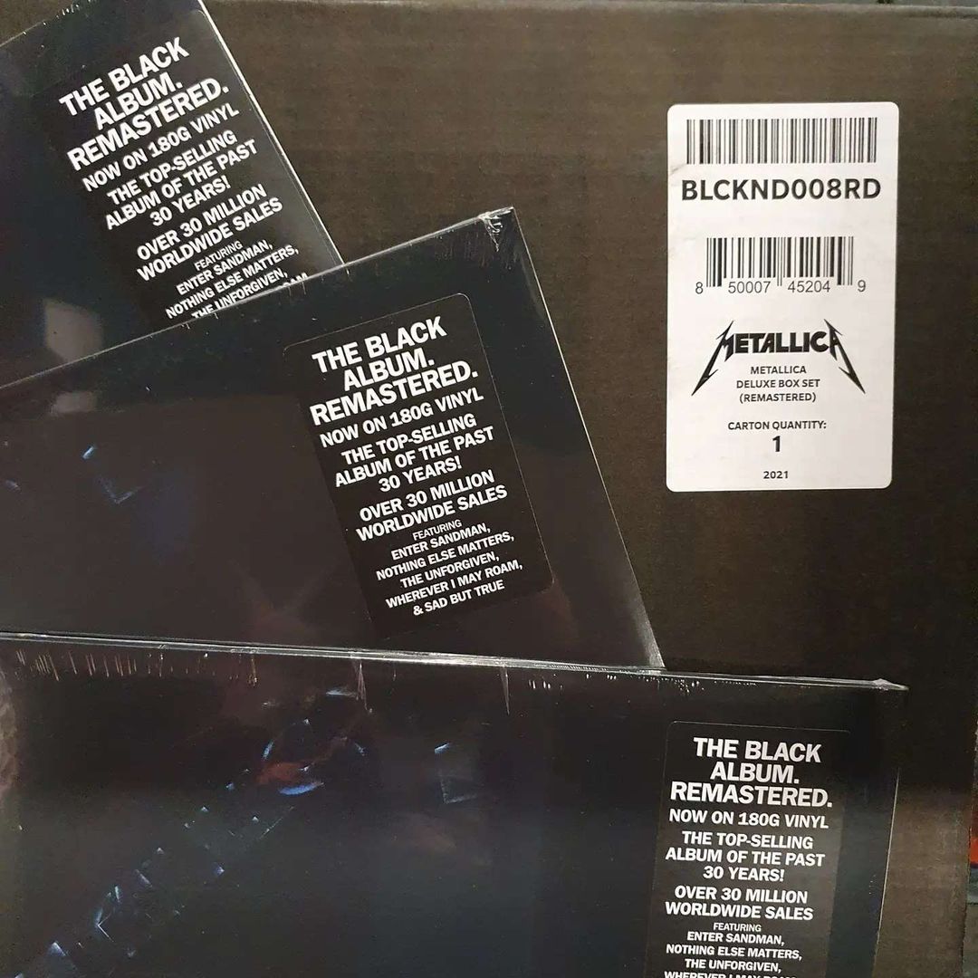 Metallica - Metallica (Black Album): Remastered (180g Vinyl 2LP) * * * -  Music Direct