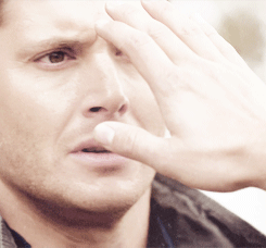 Porn mishasscollins:  dean and cas + touching photos