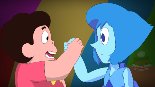 Steven and Lapis - Steven Universe
I really want more steven/lapis. Mostly I just want them to fuse.
I had a lot of fun drawing this too.
Twitter NewGrounds DeviantArt Tumblr