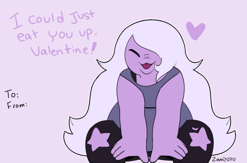 zamiiz:happy valentines day!!ill never stop drawing steven universe im on a rollits almost valentine