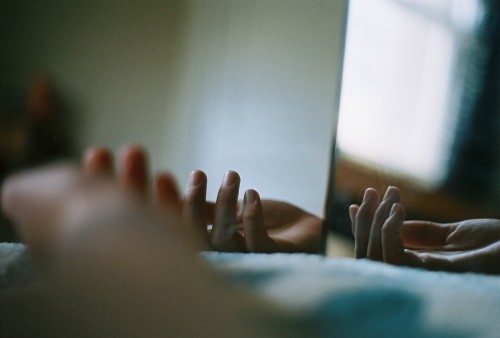 bipolarbisexualbio:  SelfPortra 400  with Minolta X370