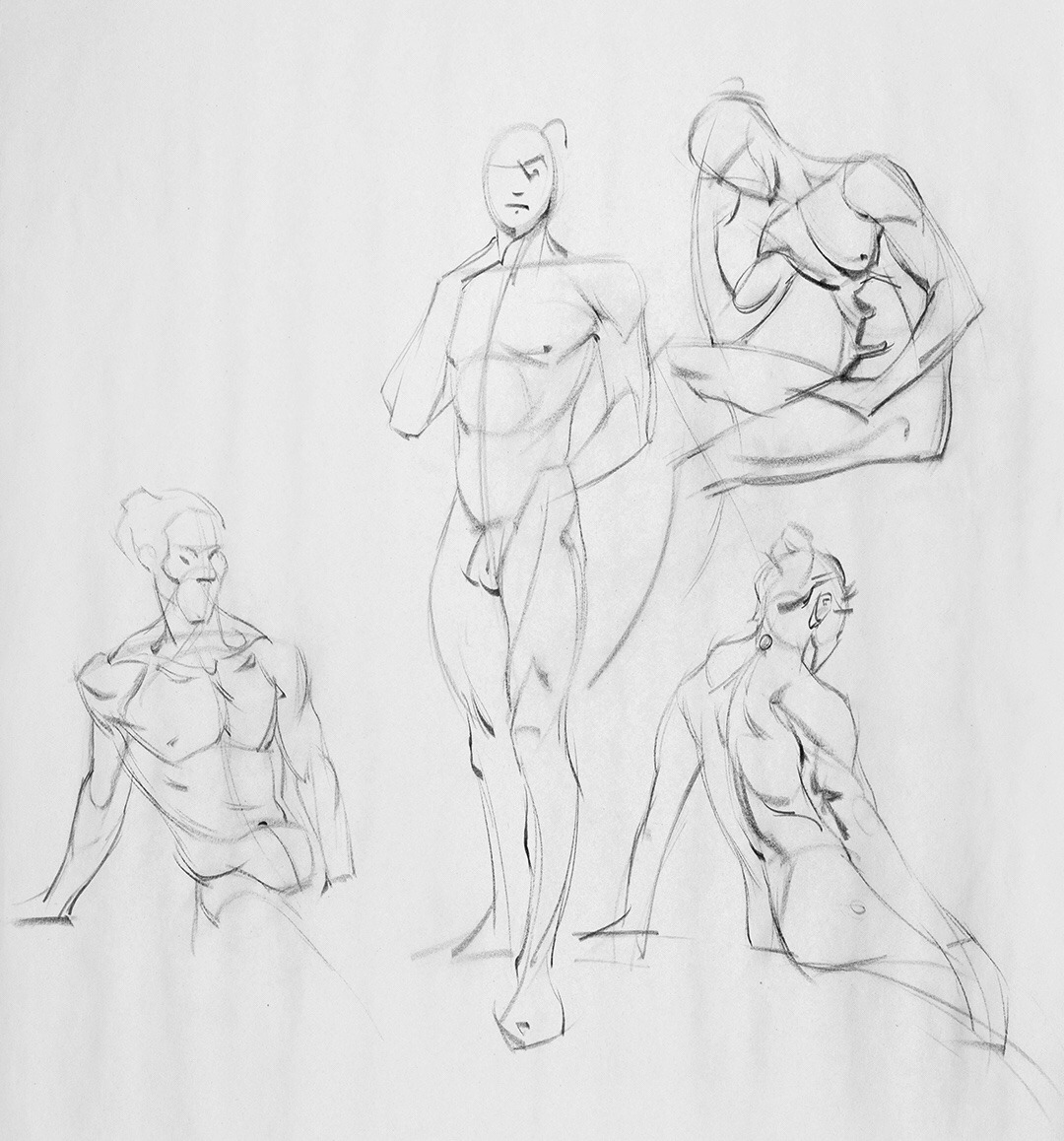Figure Drawing — Lauren Kisich