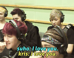 pandreos:  suho’s message to kris   