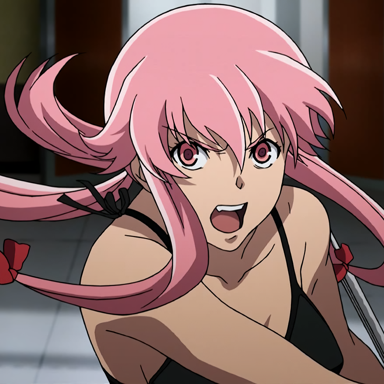 Yuno Gasai's Best Craziest Moments! (Mirai Nikki) 