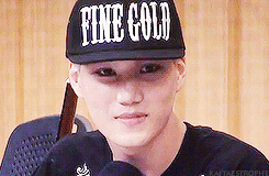 kaitaestrophe:  29/100 gifs of my perfect namja Kai [his precious eye smile ;u;~]           