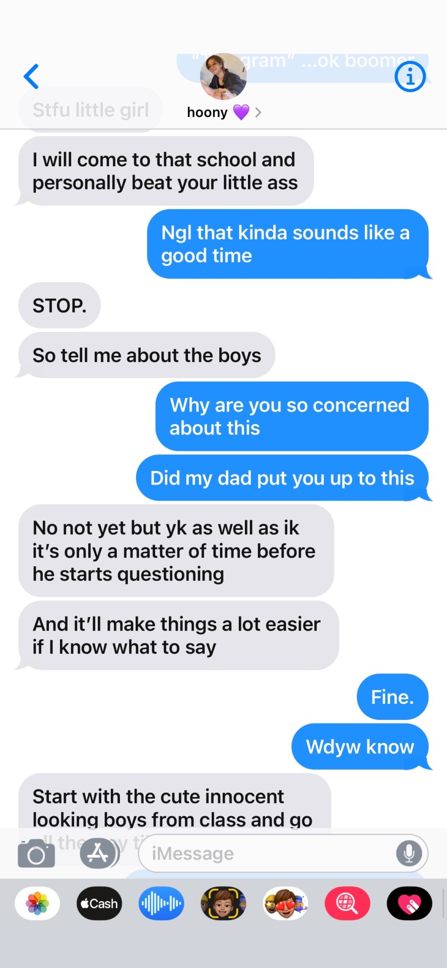 - . -