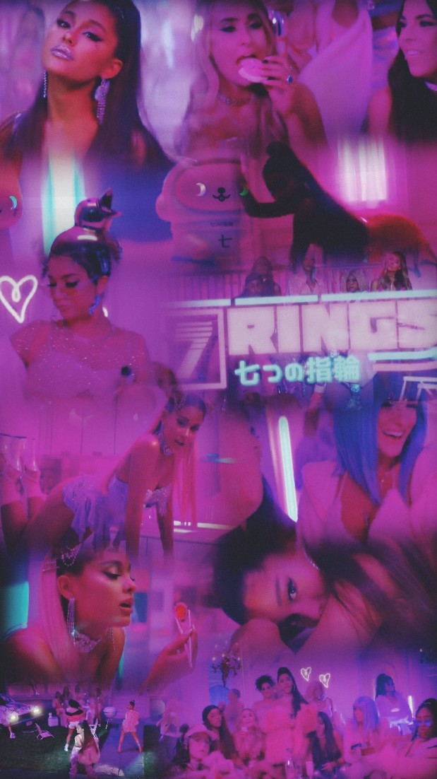 Kayla Bangtan Ariana Grande 7 Rings Aesthetic Wallpapers If