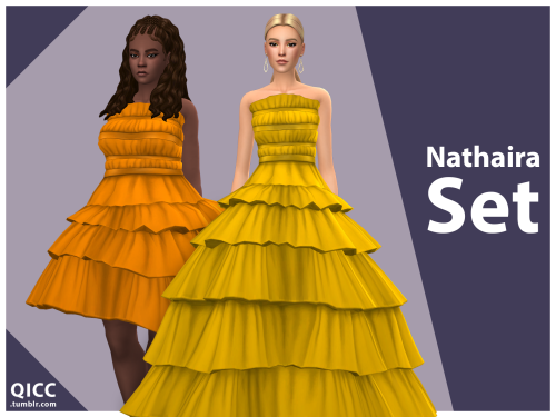Nathaira SetA set of a few CAS items for formal occasions.Enjoy! ❤Terms of UseDOWNLOAD: Patreon | SF