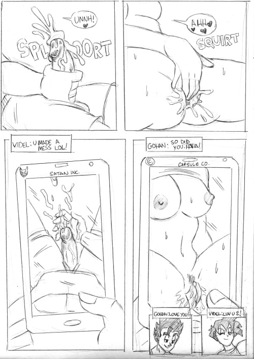 Whoâ€™s up for another mini comic? Took me about a few hours to make so please pardon the messiness of the pages. XDÂ This is what the kids are into, right? â€œSextingâ€?