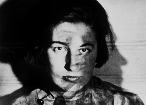 hauntedbystorytelling:    Gisèle Freund :: Self portrait with Horst Shade in double exposure, Paris, 1929  / more [+] by this photographer   