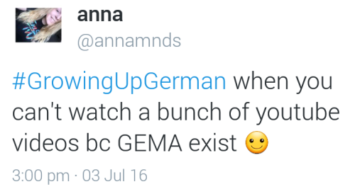 useless-germanyfacts:So the #GrowingUpGerman tag is back on twitter