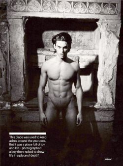 cherchez-le-chat-deactivated201:   Baptiste Giabiconi for Wallpaper Magazine. 