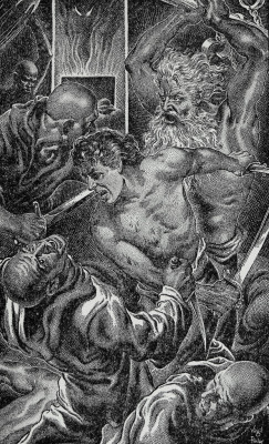  Virgil Finlay for the 1949 Memorial Edition