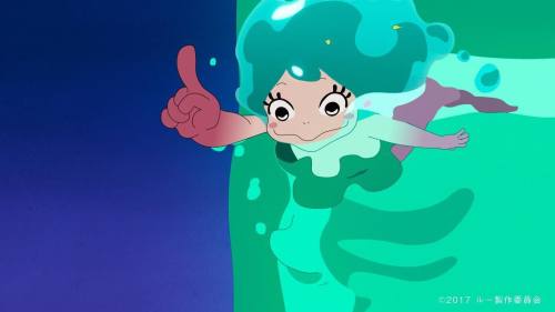 ca-tsuka: 1st poster and new stills for “Lu no Uta” animated feature film by Masaaki Yuasa (Mind Ga