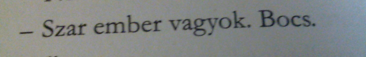 Ja tudom.