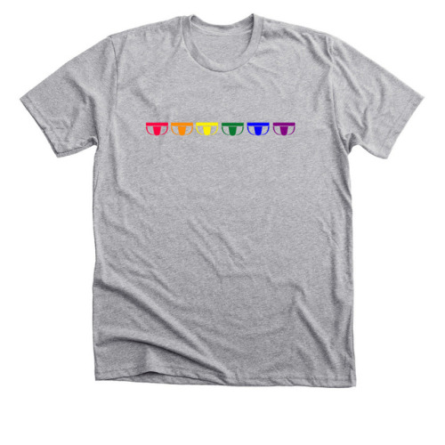 ricub87: Hey Tumblr!I designed this jockstrap pride shirt and thought I give selling them online a s