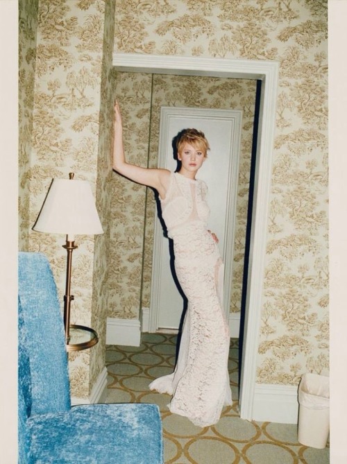 Jennifer Lawrence for W Magazine January 2014 Adorable!