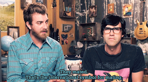 graveyard-whistler:  “At least on Good Mythical Morning, it is.” [x] 