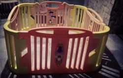 petmonster-furfur:  The play pen arrived