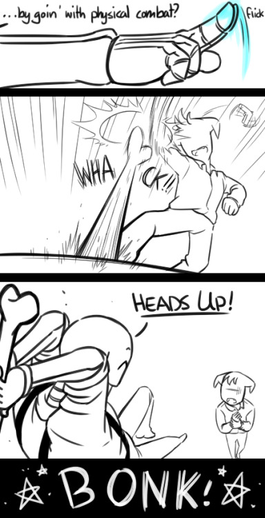 nyublackneko:  HEY LOOK ANOTHER LONG COMIC JUST AFTER THE LAST ONE BECAUSE I’M A SADISTIC PERSON TO MYSELF. :D@dokudoki (creator of Core!Frisk) and I have been talking a bit about how Core!Frisk would be in the UT Mob AU, then I got heavily inspired