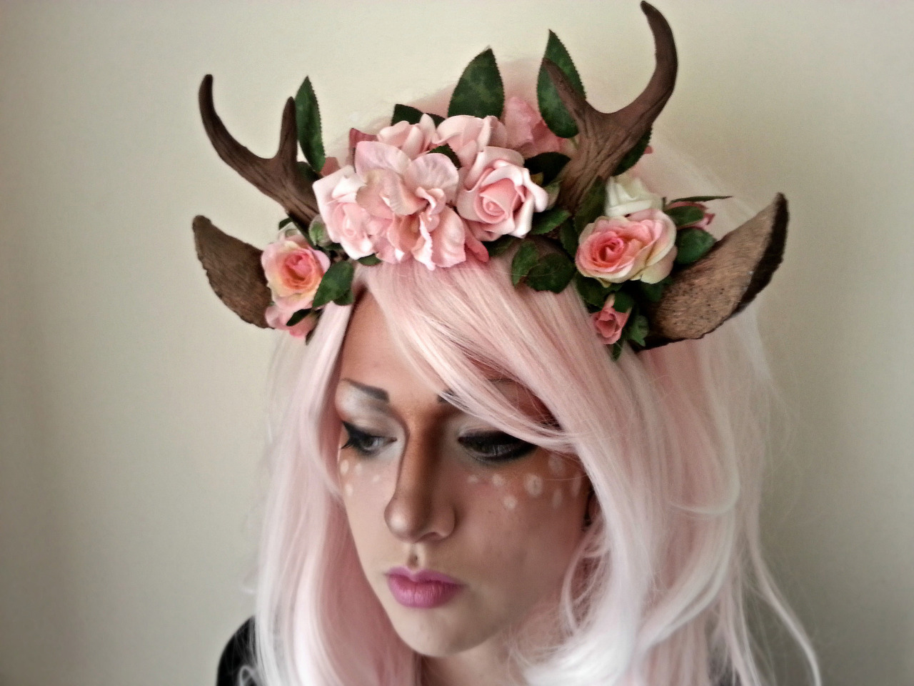 shop-cute:  Shironuri Deer Headdress  $195,54 