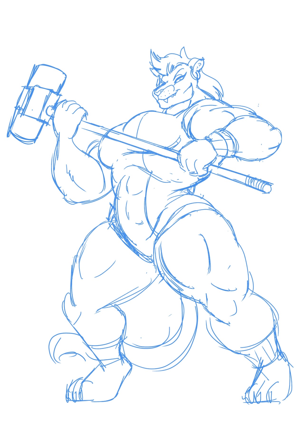volkenfox:  Female Muscle Practice  Still trying to learn how to draw muscle anatomy