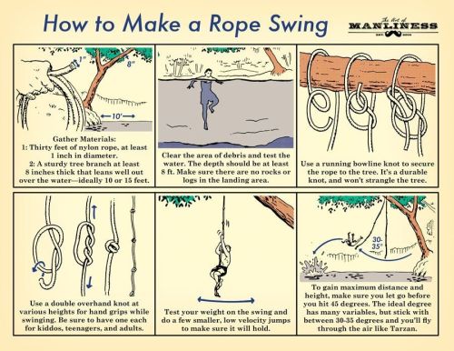 mizar113: How to make a rope swing.