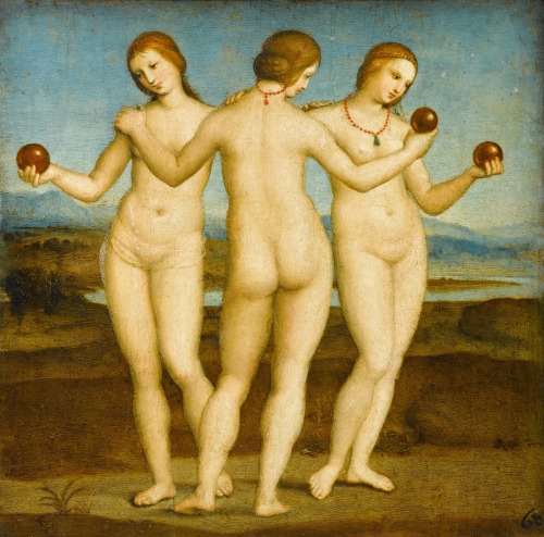 The Three Graces, Raphael, 1504-05