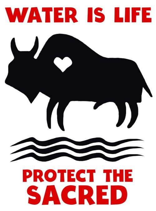 nativenews:High resolution banners free to download for water protectors and actions. Permission by 