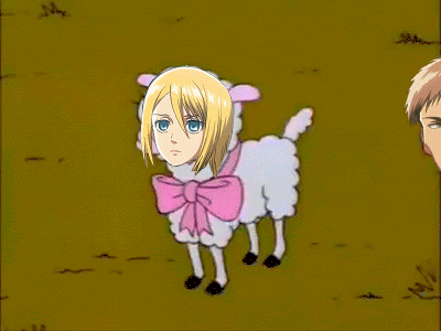 wallmariah:   sometimes i cry over all the sad and serious stuff on Attack on Titan and then the fandom is just usually this                     