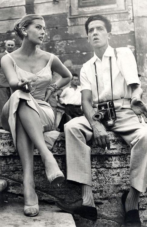  Anita Ekberg and Pierluigi Praturlon 