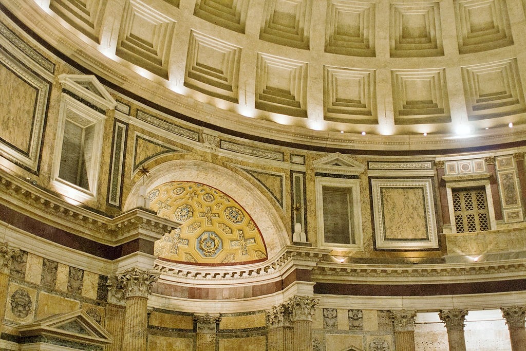 last-of-the-romans: Interior of the Pantheon, Rome. 