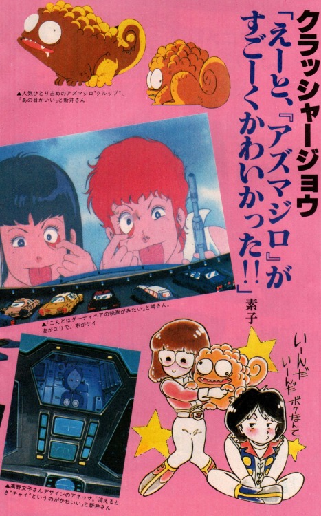 Animarchive:  Crusher Joe  (Animage, 05/1983) 