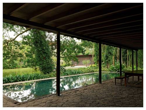 House in Kerala, India, by Bijoy Jain of Studio Mumbai, landscape architecture by Tom Stuart-Sm