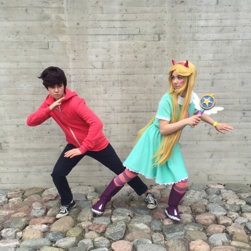 At Confusion 2016, Sweden! Marco Diaz: Me! Star Butterfly: @dicelle  Photo: Amanda Forslund  It was 