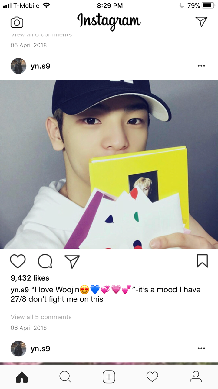 No Longer Writing Bf Kim Woojin Instagram Ed 2 Instagram