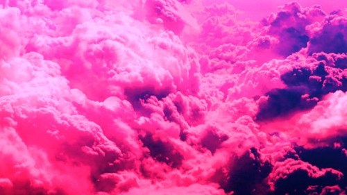 pink clouds