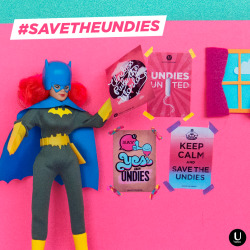 ubykotex:  When it comes to wall décor, we’ve got you covered. LITERALLY. Download some super cute #SavetheUndies posters right here.