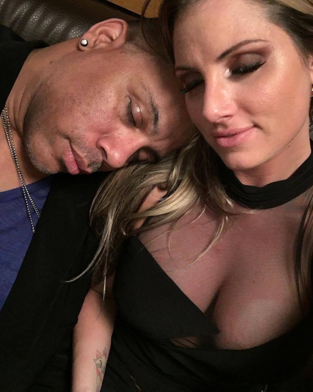 #teaganpresley Sleepy time w/ my big brother @justplainscotty #vegasnights #vegas