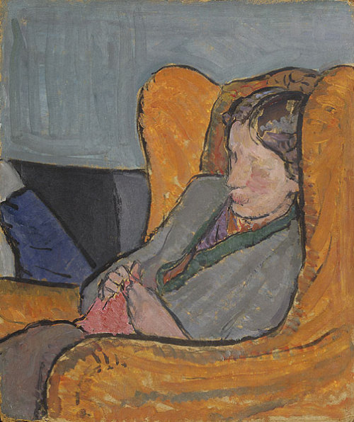 Virginia Woolf (1911-12), by Vanessa Bell