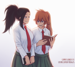 keiid: Yaoyorozu & Kendo ♡     | Commissioned