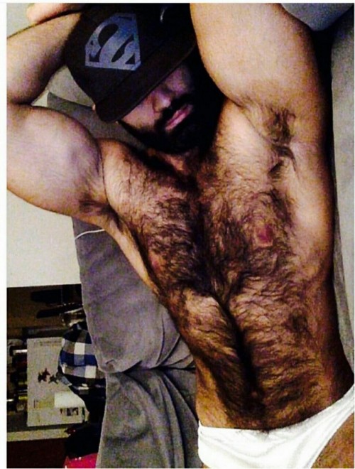 Porn photo OMG he is one hairy sexy looking man - this