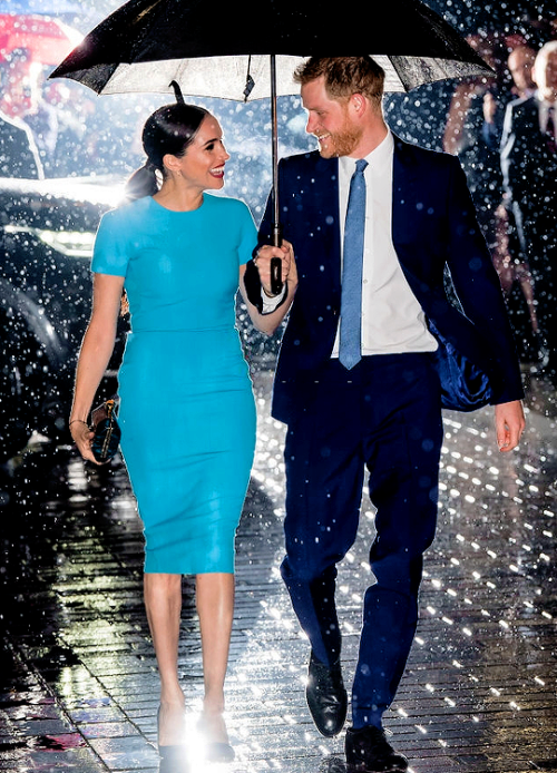 trh-thesussexes: The Duke and Duchess of Sussex attend The Endeavour Fund Awards at Mansion House in
