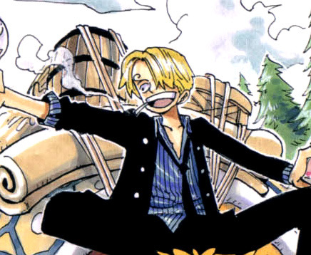 mashail-abdullah:  yuushishio:  cavenbishie:  Why is it that Sanji is always the cutest in the color spreads. Like seriously.What a little shit.  Because  there  is  a  brightest  lovely  warm  smile  on  that  squishy  cheek  melting  your  heart   My