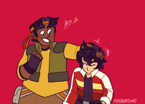 missbearisland: hair ruffles and gay disaster Keith this was a request, but it’s also so, so s