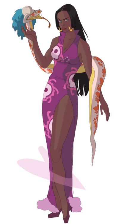 bougainvil1ea:BOA!! i was going to add her face tattoo but i couldn’t get it to look right