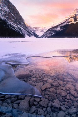 captvinvanity:  Sunrise over frozen lake   | Photographer | CV 