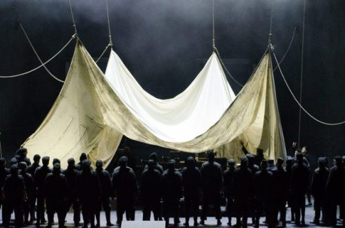 Christian Spuck&rsquo;s Der fliegende Holländer (after Wagner), set design by Rufus Didwisz