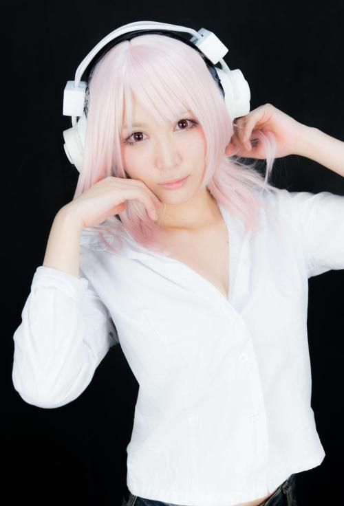 Super Sonico Cosplay (Le Chat) 2-2